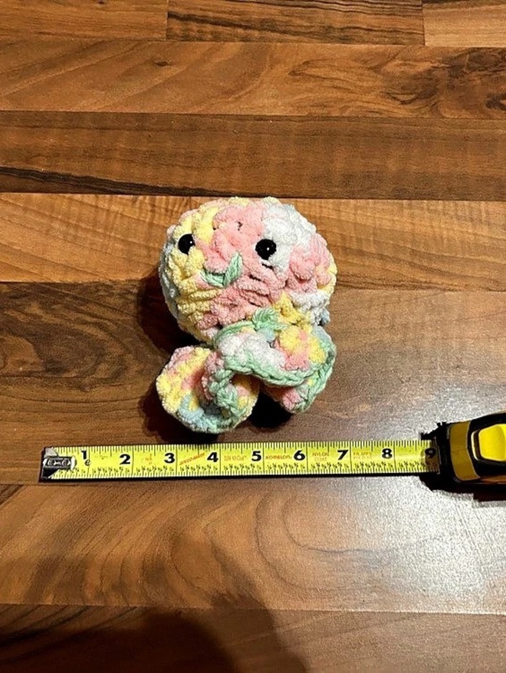 Handmade Crochet Octopus Plush Set